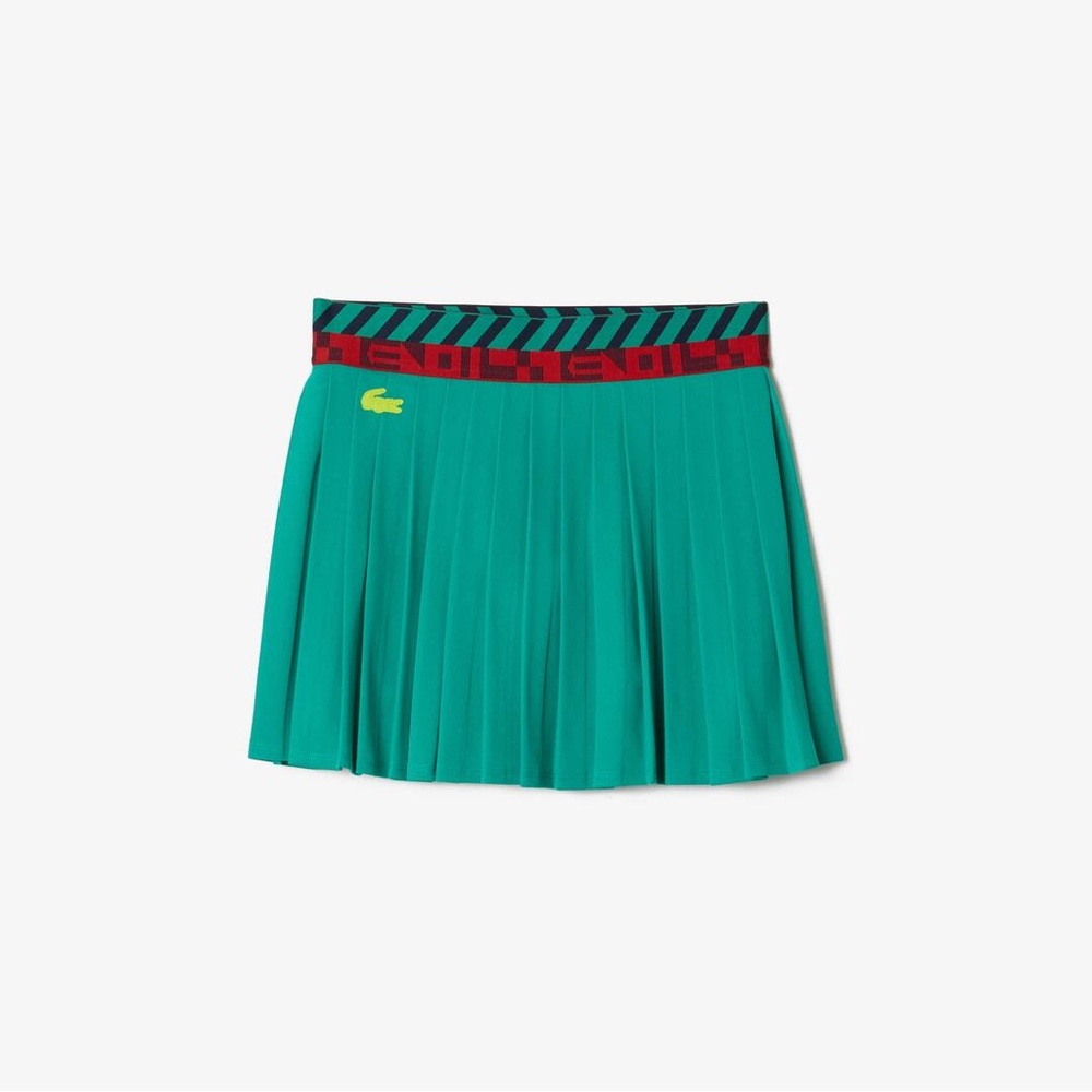 Lacoste SPORT Built-In Shorty Pleated Tennis Skirt